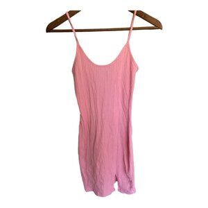 Shein EZwear rib‎ knit split hem dress XS